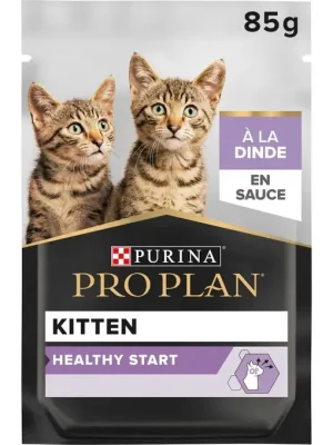 PROPLAN KITTEN HEALTHY START à la dinde en sauce