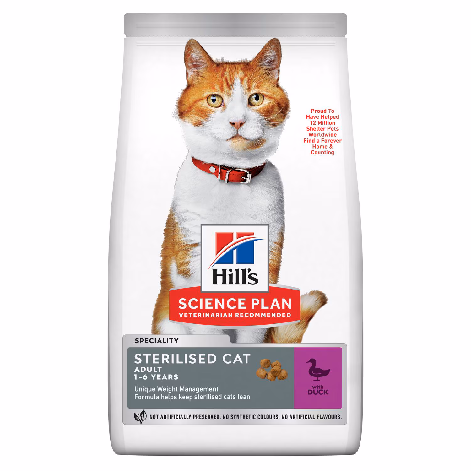HILL'S Chat Adult Sterilised Cat Canard