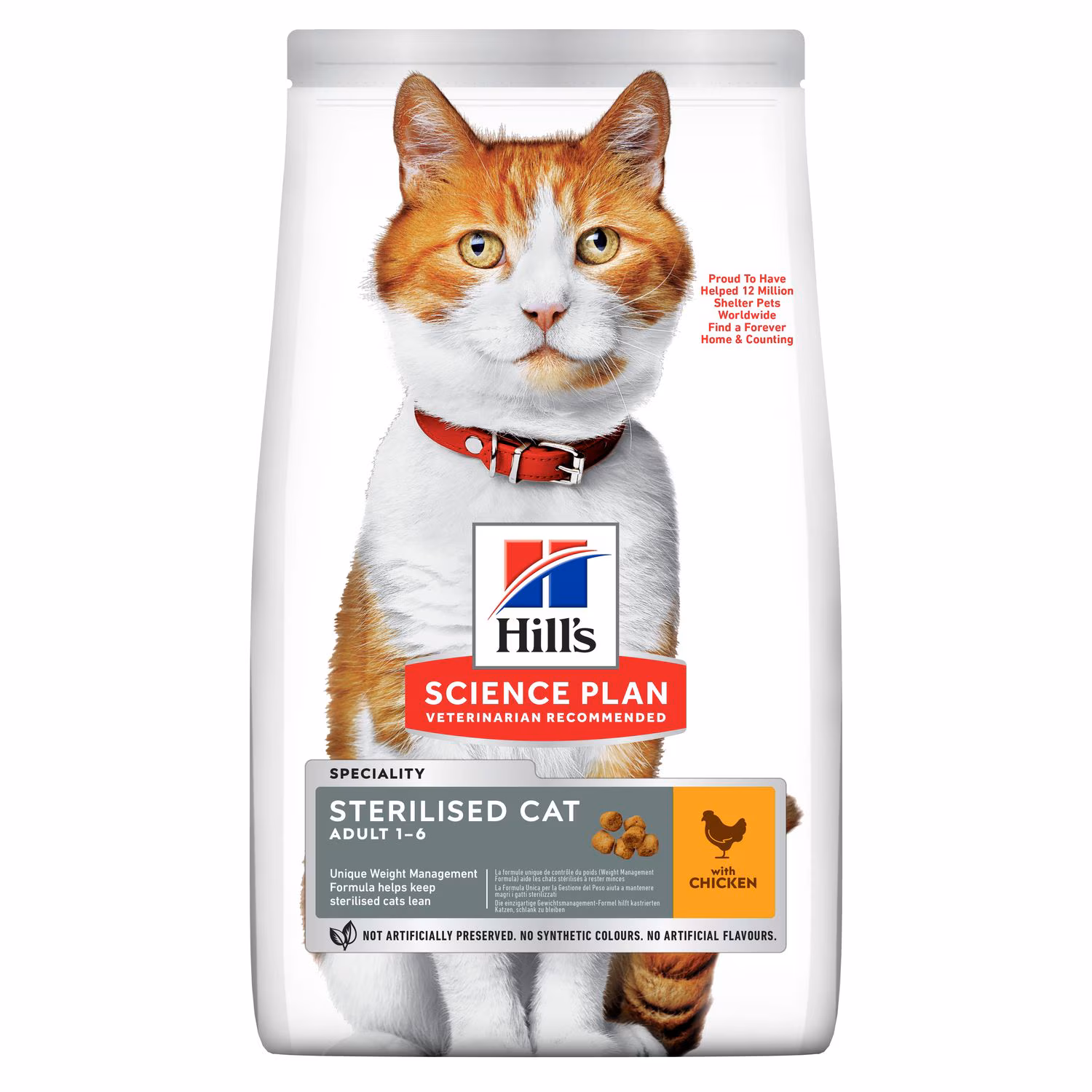 HILL'S Chat Adult Sterilised Cat Poulet
