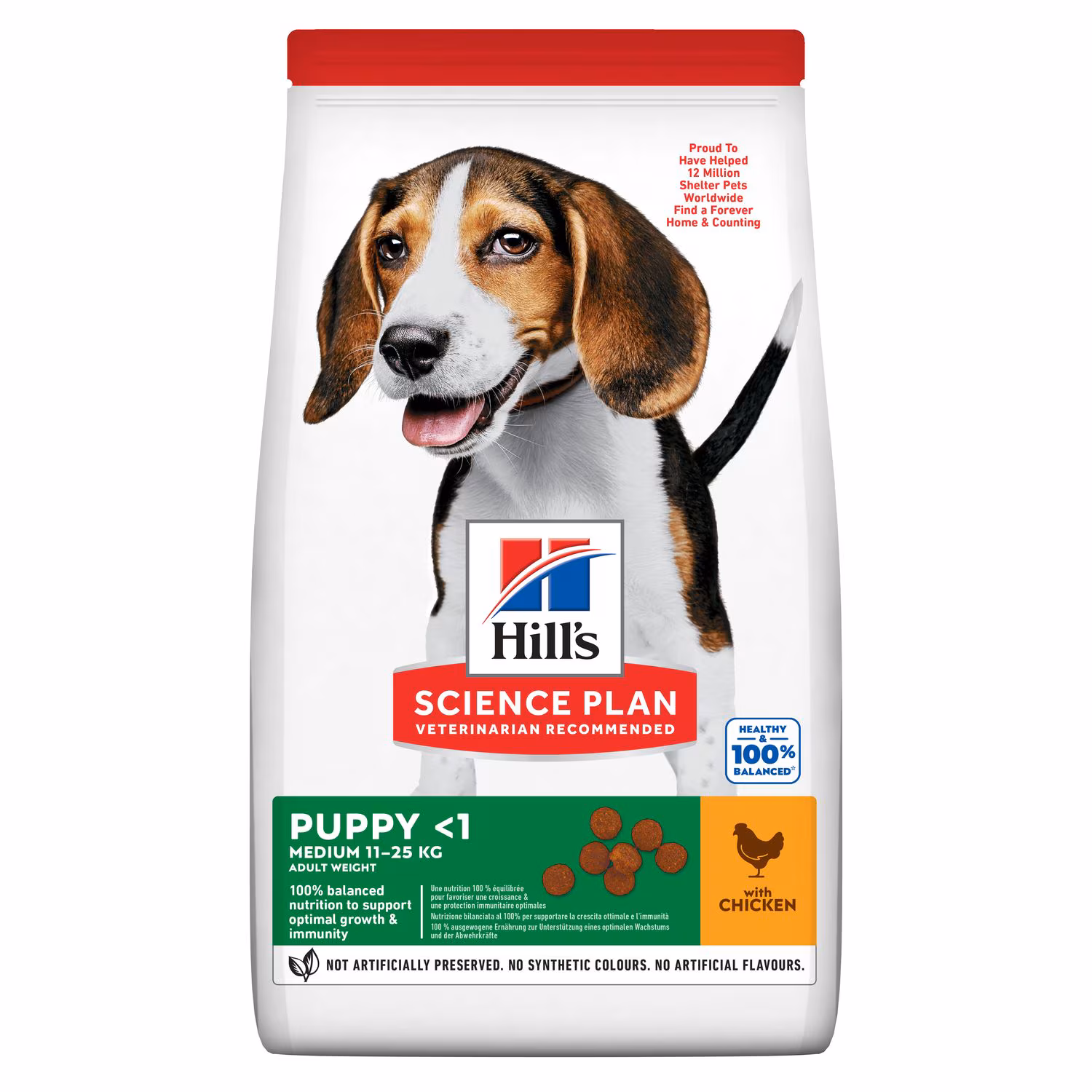 HILL'S Chien Puppy Medium Poulet