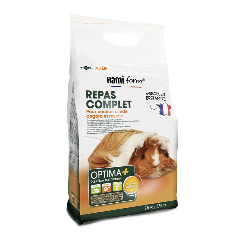 HAMIFORM Premium Optima+ Repas Complet Cochon D'inde Angora et Rosette