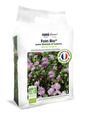 HAMIFORM Foin Bio avec Dactyle et luzerne