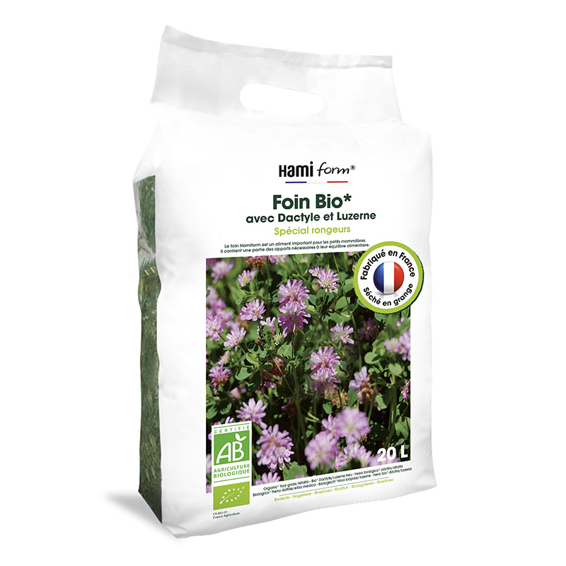 HAMIFORM Foin Bio avec Dactyle et luzerne