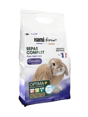 HAMIFORM Repas Complet Lapin Nain Senior