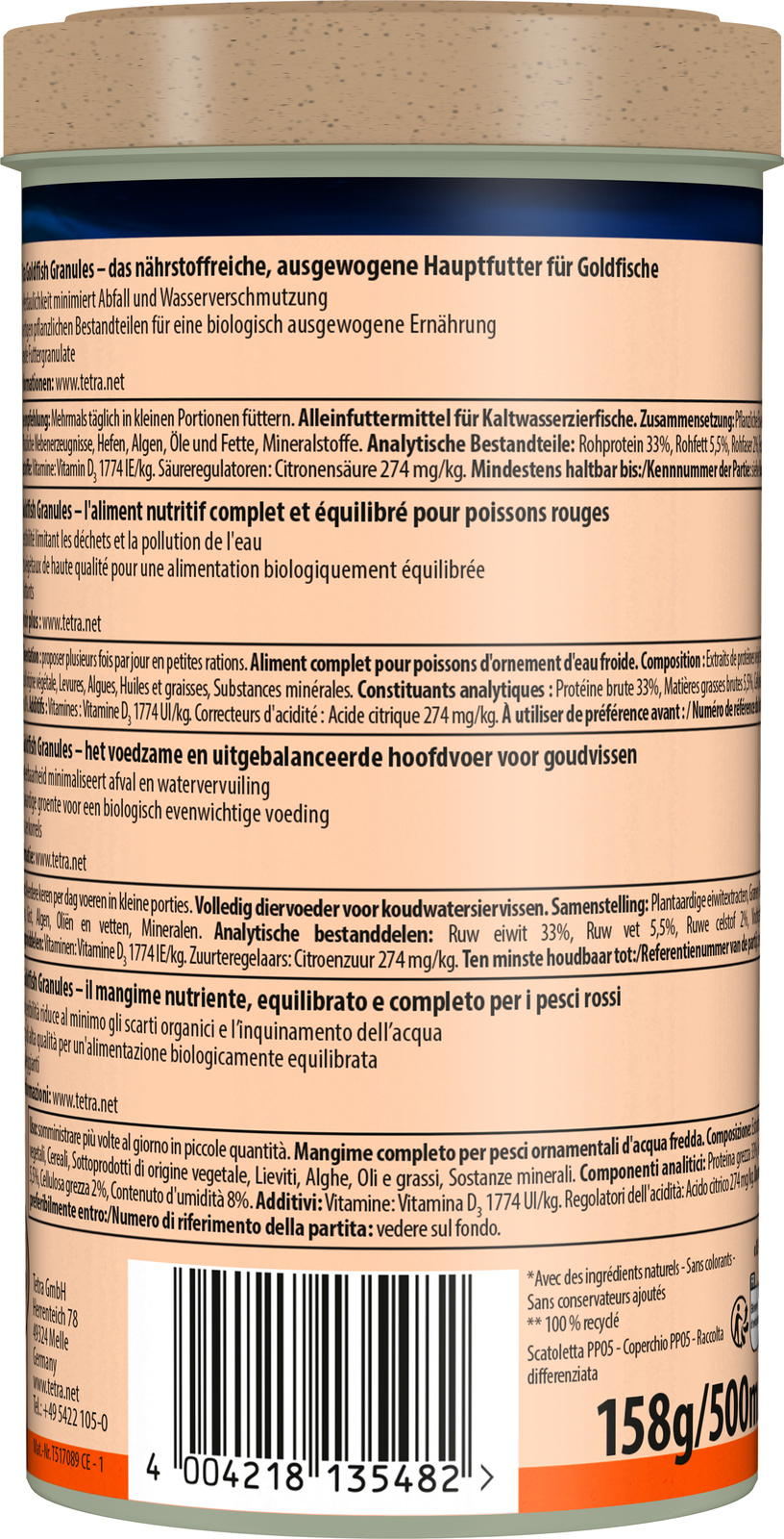 TETRA GOLDFISH Granules – Image 2