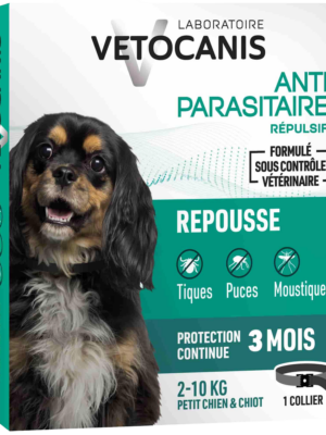 VETOCANIS Collier Antiparasitaire Répulsif Chien