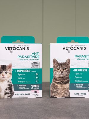 VETOCANIS Collier Antiparasitaire Répulsif Chat