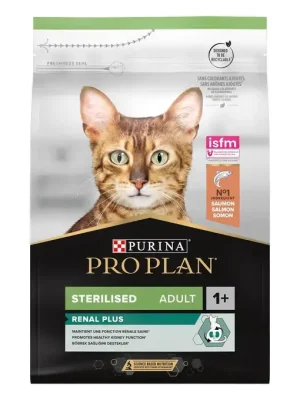 PROPLAN STERILISED ADULT 1+ RENAL PLUS riche en Saumon
