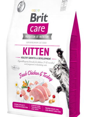 BRIT CARE CHATON Poulet Frais et Dinde
