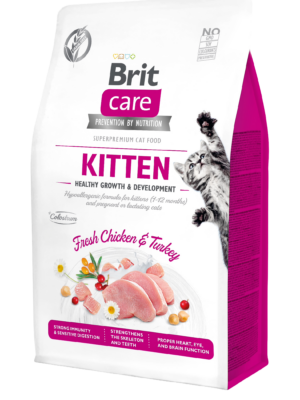 BRIT CARE CHATON Poulet Frais et Dinde