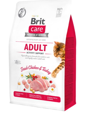 BRIT CARE CHATS ADULTES Poulet Frais et Dinde