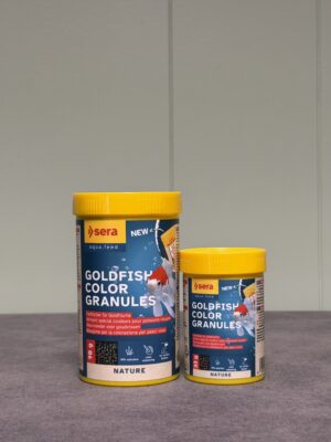 SERA Goldfish Color Granules aliment complet pour poissons rouges aux couleurs éclatantes