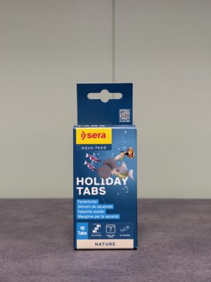 SERA Holiday Tabs nourriture vacances longue durée pour poissons d'aquarium