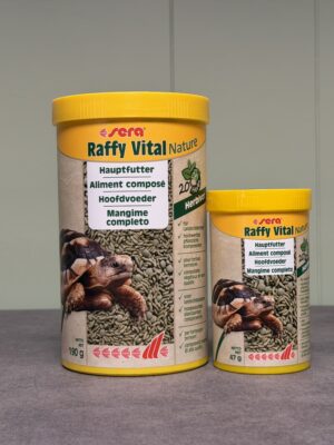 SERA Raffy Vital Nature aliment complet pour tortues terrestres et reptiles omnivores