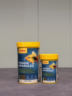 SERA Veggie Granules alimentation végétale pour poissons herbivores d'aquarium