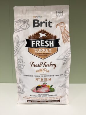 BRIT FRESH CHIENS ADULTES Dinde fraîche et pois