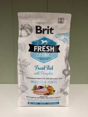 BRIT FRESH CHIEN ADULTE Poisson frais et citrouille