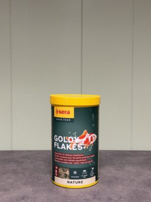 SERA Goldy Flakes aliment complet en flocons pour poissons rouges et poissons d'eau froide