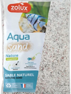 ZOLUX Sable Aquasand Nature cristobalite blanc