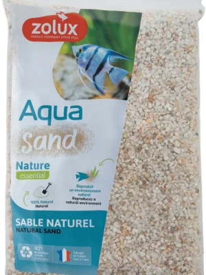 ZOLUX Sable Aquasand Nature Quartz blanc