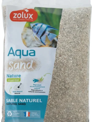 ZOLUX Sable Aquasand Nature Quartz moyen