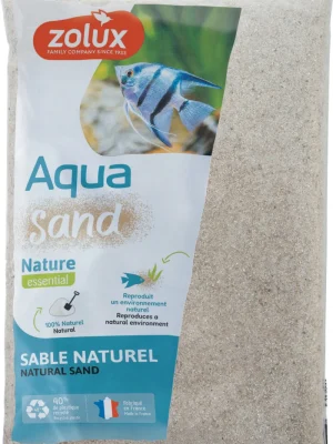 ZOLUX Sable Aquasand Nature Quartz fin