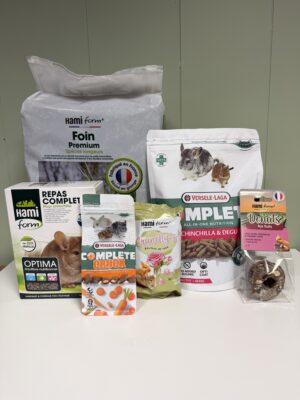 Pack alimentation chinchilla