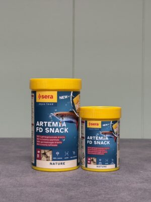 SERA Artemia FD Snack friandise 100 % artémias lyophilisées pour poissons d'aquarium