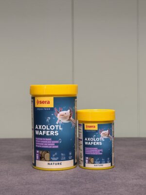 SERA Axolotl Wafers aliment complet pour axolotls et amphibiens aquatiques