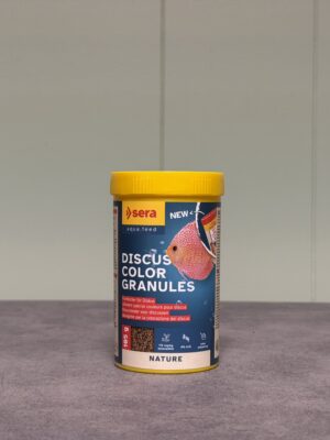 SERA Discus Color Granules aliment premium pour discus riche en astaxanthine naturelle