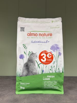 ALMO NATURE Intestinal Help Agneau Frais croquettes à l'agneau frais pour chat adulte à digestion sensible