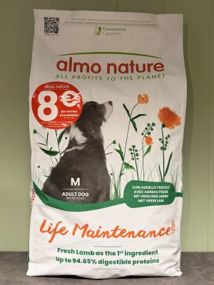 ALMO NATURE Life Maintenance Agneau Frais M croquettes à l'agneau frais pour chien adulte de race moyenne